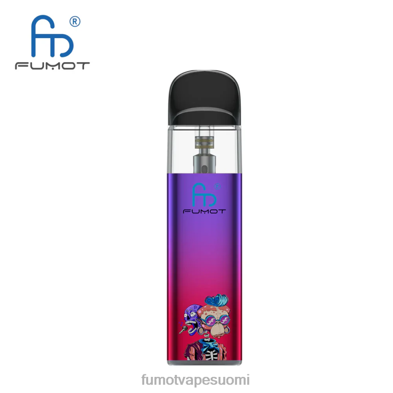 Fumot Suomi | vihreä-violetti 8X48Z551 tpd-yhteensopiva tyhjä vape-sarja (1 kpl) Fumot Dazzle Lite