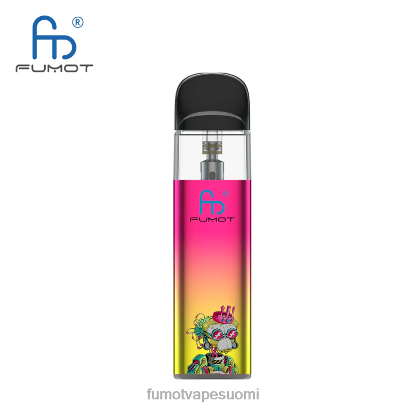 Fumot Suomi | vihreä-violetti 8X48Z551 tpd-yhteensopiva tyhjä vape-sarja (1 kpl) Fumot Dazzle Lite