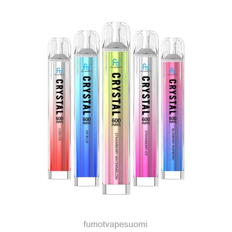 Fumot Vape Suomi | Sitruuna lime 8X48Z392 2 ml (3 kpl setti) kertakäyttöinen vape - 600 tpd-yhteensopiva Fumot Crystal