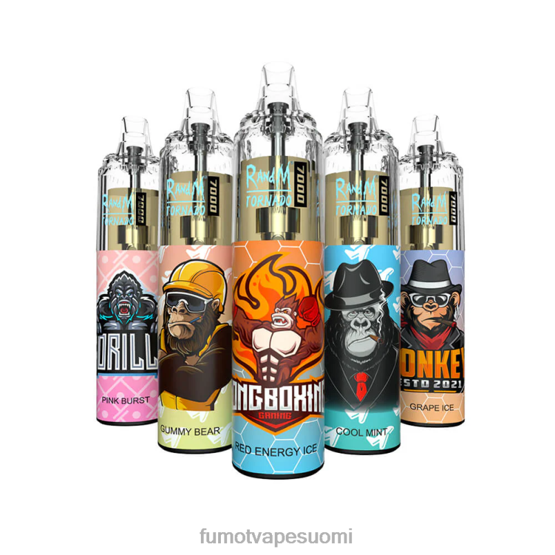 Fumot Flavours | marja limonadi 8X48Z500 0% 7000 kertakäyttöinen vape kynä - 14ml (1 kpl) Fumot Tornado