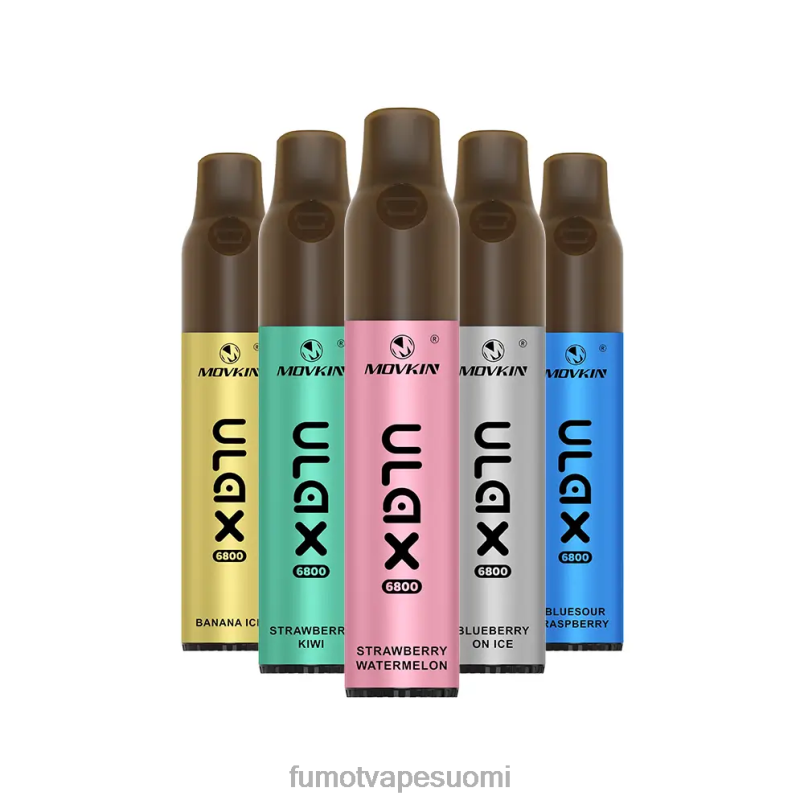 Fumot Puff | kiivi passionhedelmä guava 8X48Z323 6800 kertakäyttöinen vape, keraaminen kela - 8ml (1 kpl) Fumot Movkin Ulax