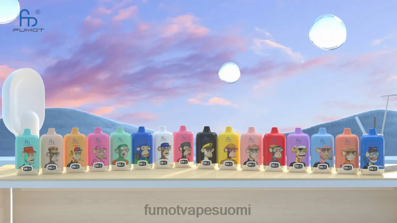 Fumot Vape Sale | vimto 8X48Z155 kertakäyttöinen vape pod 12000 - 20ml (1 kpl) Fumot Digital Box